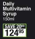 Vi-Daylin Daily Multivitamin Syrup-150ml
