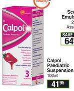 Calpol Paediatric Suspension-100ml