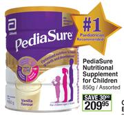 Pedia Sure Nutritional Supplement For Children Assorted-850g