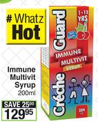 Creche Guard Immune Multivit Syrup-200ml