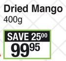 Gaby's Dried Mango-400g