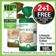 Lifestyle Food Rice Cakes Assorted-130g Each