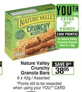 Nature Valley Crunchy Granola Bars Assorted-6 x 42g
