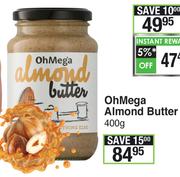Oh Mega Almond Butter-400g