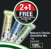 Nature's Choice Smoothie Mix Assorted-15g Each