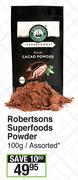 Robertson Superfoods Powder Assorted-100g
