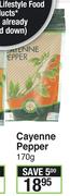 Lifestyle Food Cayenne Pepper-170g
