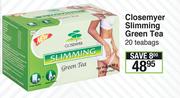 Closemyer Slimming Green Tea-20 Teabags