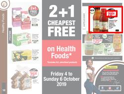 Dis-Chem : Focus On Healthy Living (20 Sept - 20 Oct 2019), page 18