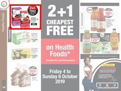 Dis-Chem : Focus On Healthy Living (20 Sept - 20 Oct 2019), page 18