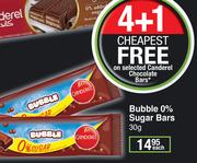 Canderel Bubble 0% Sugar Bars 30g-Each
