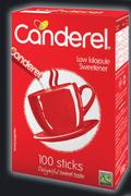 Canderel Sweetener 100 Stick Sachets