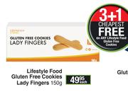 Lifestyle Food Gluten Free Cookies Lady Fingers 150g-Each