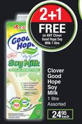 Clover Good Hope Soy Milk Assorted-1Ltr