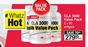 Biogen Cla 3000 Value Pack 3 x 90 Softgels-Per Pack