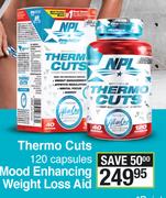 NPL Thermo Cuts 120 Capsules 