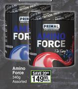 Primal Amino Force Assorted-340g Each
