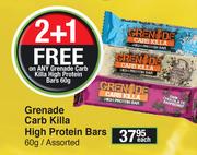 Grenade Carb Killa High Protein Bars Assorted-60g Each
