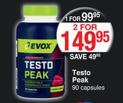 Evox Testo Peak 90 Capsules-For 2