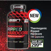SSN Thermogenic Ripped Hardcore 180 Capsules