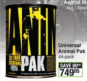 Universal Animal Pak 44 Pack
