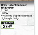 Philips Daily Collection Mixer HR3705/10