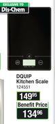 Dquip Kitchen Scale