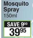 So Pure Naturally Mosquito Spray 150ml