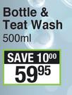 So Pure Naturally Bottle & Treat Wash 500ml