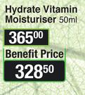 GR8 Hydrate Vitamin Moisturiser-50ml