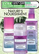 Nature's Nourishment Body Deodorant Spray 118ml