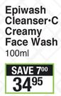 Epizone Epiwash Cleanser.C Creamy Face Wash-100ml