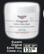 Eucerin Original Extra Thick Creme-454g
