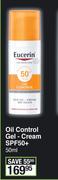 Eucerin Oil Control Gel-Cream SPF50 Plus-50ml 