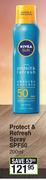 Nivea Sun Protect And Refresh Spray SPF50-200ml 