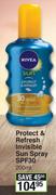 Nivea Sun Protect And Refresh Invisible Sun Spray SPF30-200ml