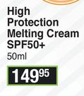 Bionike High Protection Melting Cream SPF50+ -50ml 