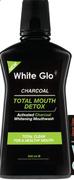 White Glo Charcoal Mouthwash-500ml