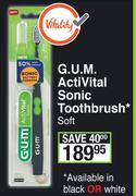 G.U.M ActiVital Sonic Soft Toothbrush