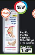 Pedifix Plantar Fasciitis Relief Strips 7 Pre Cut Strips