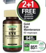 Dis Chem Gold Eye Maintenance 60 Vegecaps-Each