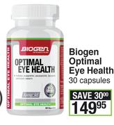Biogen Optimal Eye Health 30 Capsules