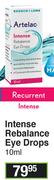 Artelac Intense Rebalance Eye Drops-10ml