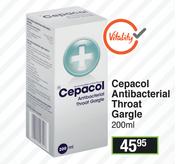 Cepacol Antibacterial Throat Gargle-200ml