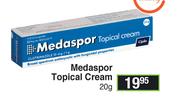 Medaspor Topical Cream-20g