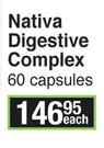 Nativa Digestive Complex 60 Capsules-Each