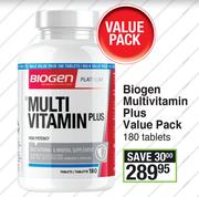 Biogen Multivitamin Plus Value Pack 180 Tablets