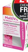 Nativa Multivit For Women Complex 60 Capsules-Each