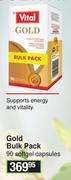 Vital Gold Bulk Pack 90 Softgel Capsules