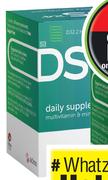 DS-24 Multivitamin & Mineral Daily Supplement 30 Capsules-Each